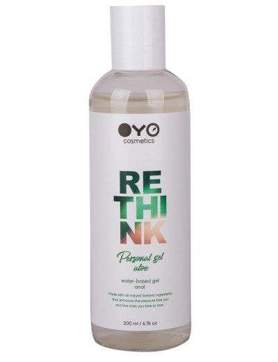 Анальный увлажняющий гель на водной основе OYO Personal Gel Aloe - 200 мл.