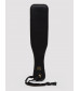 Черная шлепалка Bound to You Faux Leather Small Spanking Paddle - 25,4 см.