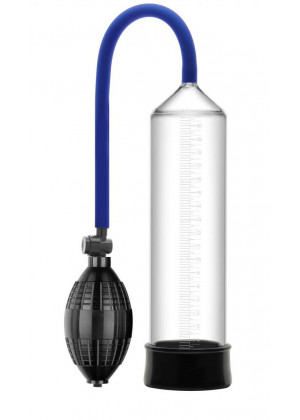 Прозрачная вакуумная помпа Erozon Penis Pump с грушей
