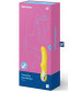 Жёлтый вибратор Satisfyer Yummy Sunshine - 22,5 см.