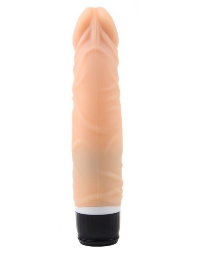 Телесный вибратор-реалистик Thick Realistic Dildo - 19,5 см.