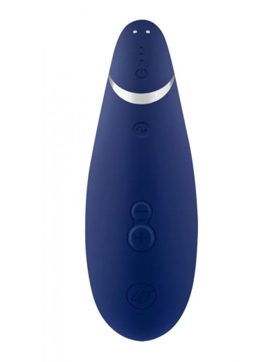 Синий клиторальный стимулятор Womanizer Premium 2