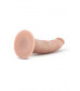 Телесный фаллоимитатор Dr. Skin 7 Inch Cock With Suction Cup - 19 см.