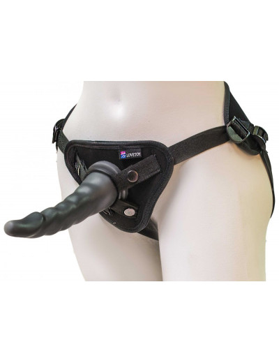 Комплект из трусиков Harness и двух насадок - 20,5 и 18 см.