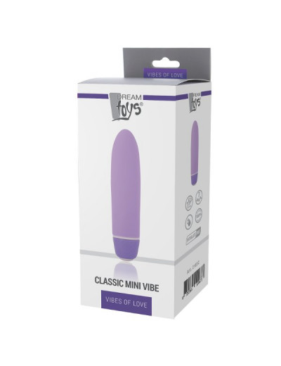 Сиреневый мини-вибратор Classic Mini Vibe - 12,5 см.