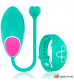 Зеленое виброяйцо с пультом-часами Wearwatch Egg Wireless Watchme