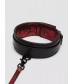 Стильный ошейник с поводком Reversible Faux Leather Collar and Lead