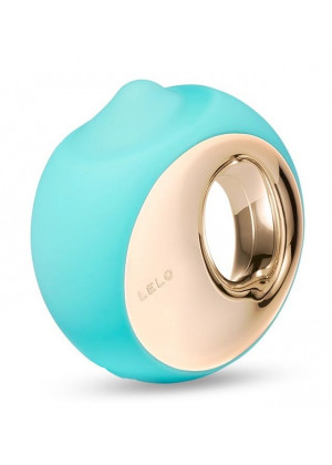 Аквамариновый клиторальный стимулятор Lelo Ora 3