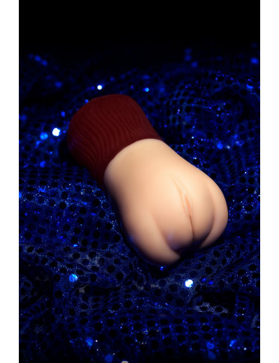 Телесный реалистичный мастурбатор с выпадающей маткой Gokusai Uterus