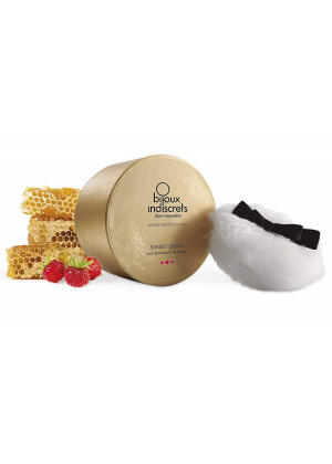 Съедобная пудра для тела с ароматом меда и клубники Sunset Wild Powder - 45 гр.