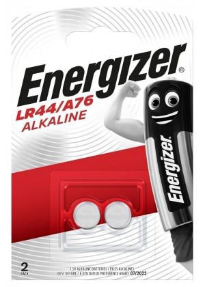 Батарейки Energizer Alkaline типа LR44/A76 - 2 шт.