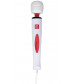 Белый проводной жезловый вибратор Magic Massager Deluxe