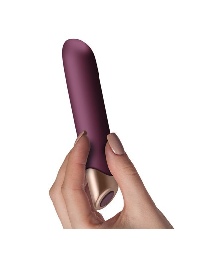 Фиолетовый вибратор Climaximum Miyana - 15,4 см.