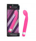 Розовый вибратор для массажа G-точки Rose Scarlet G - 17,8 см.