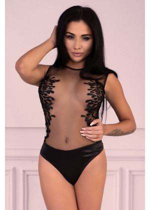 Прозрачное боди Kiraven с аппликацией