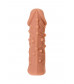 Насадка фаллического вида с венками и шишечками Extreme Sleeve 006 S-size - 12,7 см.