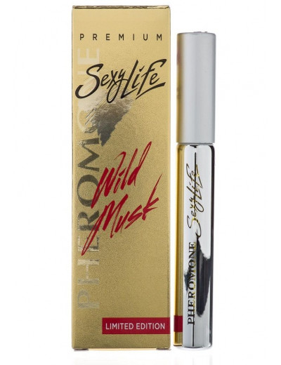 Мужские духи Wild Musk №3 с мускусом и феромонами - 10 мл.