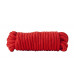Красная хлопковая верёвка Bondage Rope 16 Feet - 5 м.