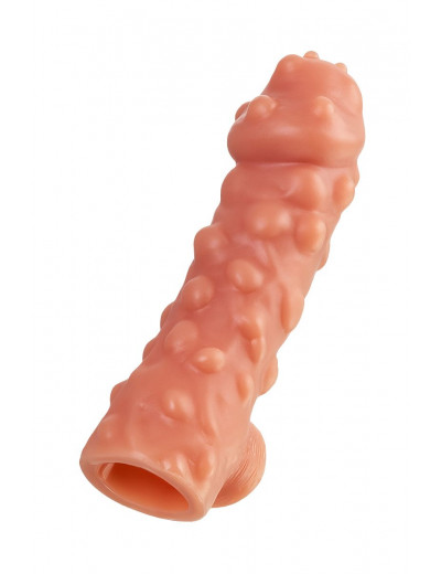 Насадка на фаллос с крупными бугорками EXTREME SLEEVE - 15,6 см.
