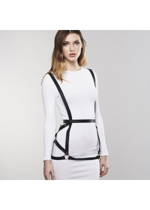 Чёрная упряжь ARROW DRESS HARNESS