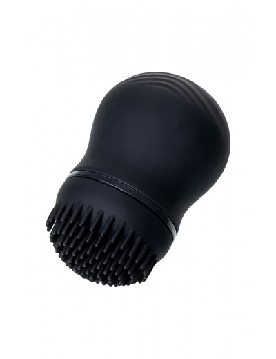 Черный стимулятор клитора PPP CURU-CURU BRUSH ROTER