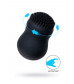 Черный стимулятор клитора PPP CURU-CURU BRUSH ROTER