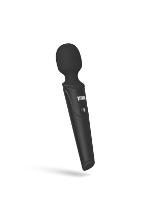 Черный вибромассажер Yiva Power Massager