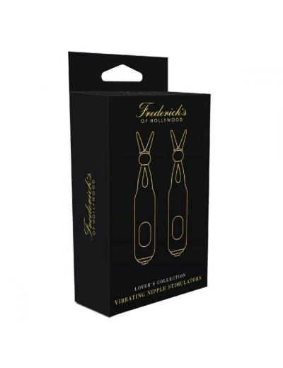 Черные вибростимуляторы для массажа сосков Vibrating Nipple Stimulators