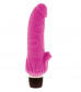 Розовый вибратор с лепестками у основания PURRFECT SILICONE CLASSIC 7INCH PINK - 18 см.
