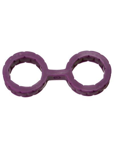 Фиолетовые силиконовые наручники Style Bondage Silicone Cuffs Small