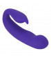 Фиолетовый вибратор G-Spot Dual Stimulator with Rolling Ball - 17,1 см.