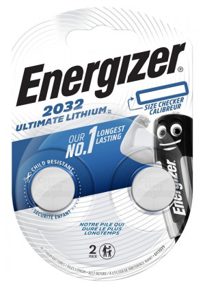 Батарейки Energizer Lithium CR2032 3V (таблетка) - 2 шт.