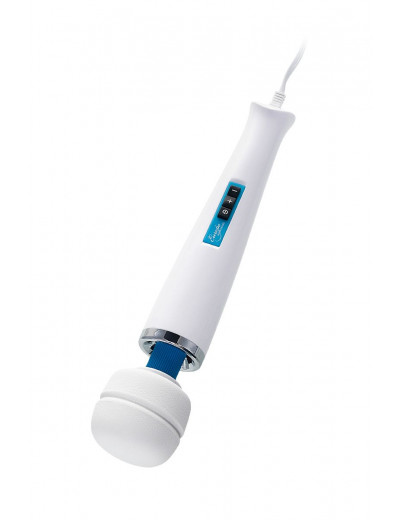 Белый вибромассажёр Magic Wand Europe - 31,5 см.