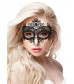 Черная кружевная маска на глаза Queen Black Lace Mask