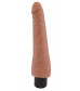 Кофейный вибратор-реалистик Flirtation - 24 см.