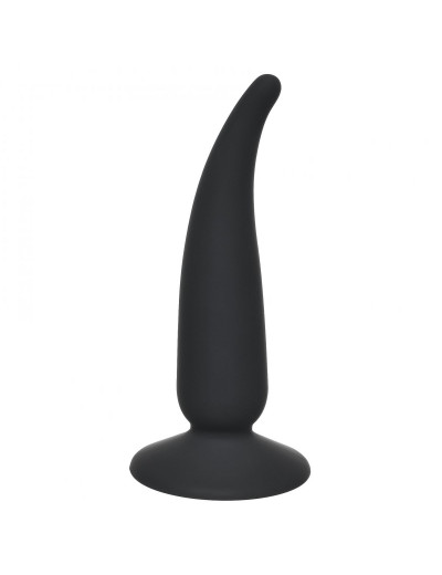 Чёрная анальная пробка P-spot Teazer Black - 12,2 см.