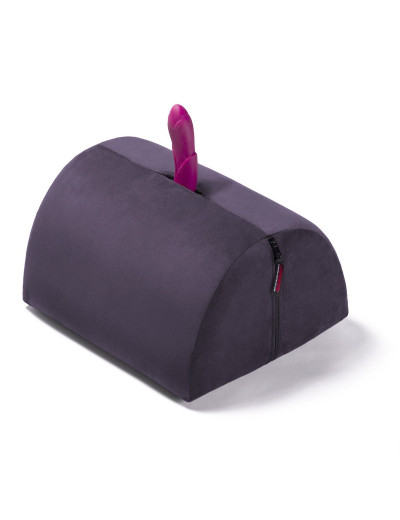 Фиолетовая секс-подушка с отверстием для игрушек Liberator BonBon Toy Mount