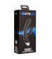Чёрный вибратор E-Stimulation Rabbit Vibrator с электростимуляцией - 19 см.