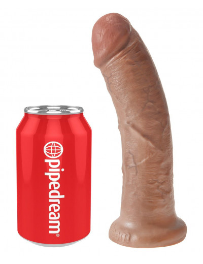 Фаллоимитатор-мулат 8  Cock - 20,3 см.