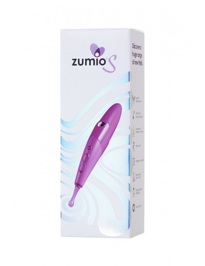 Фиолетовый стимулятор клитора с ротацией Zumio S