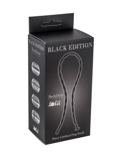 Силиконовый уретральный массажер Wavy Urethral Plug Small - 30 см.