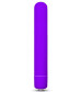 Фиолетовая вибропуля X-Basic 10 Speeds - 13 см.