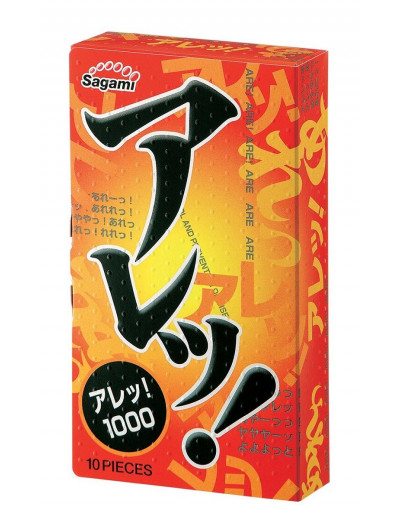 Презервативы с точками Sagami SUPER DOTS One Stage - 10 шт.