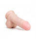 Телесный фаллоимитатор Realistic Dildo - 17,5 см.