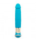 Голубой вибратор ECSTASY Deluxe Rowdy Dong - 21,5 см.