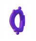 Фиолетовое эрекционное кольцо на пенис и мошонку Infinity Ring