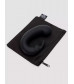 Черный мини-вибратор  кролик  Sensation Rechargeable G-Spot Rabbit Vibrator - 11,4 см.
