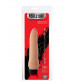 Телесный вибратор-реалистик REALSTUFF 7.5INCH VIBRATOR - 19 см.