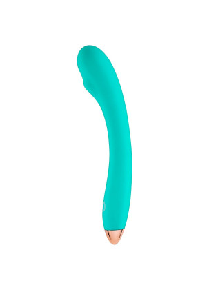 Зеленый гибкий вибратор Cloud 9 G-Spot Slim Flexible Vibrator - 16 см.