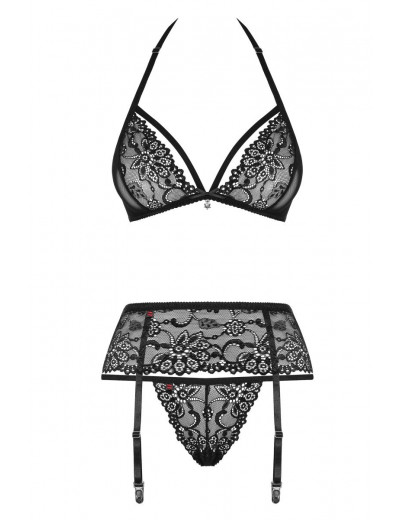 Яркий комплект из цветочного ажура